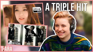 REACTION to T-ARA - WE WERE IN LOVE, DAY BY DAY & SEXY LOVE MVs