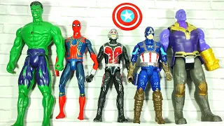 Review Avengers Toys Story, ASMR,Hulk Smash, Captain America, Ant-Man, Thanos, Spider-Man