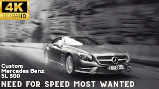 Need for Speed: Most Wanted - Black Mercedes Benz SL 500 Custom Race Gameplay