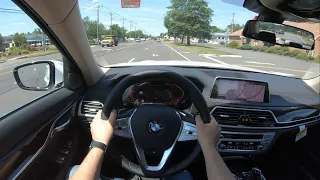 2022 BMW 7 Series POV Test Drive and Thoughts