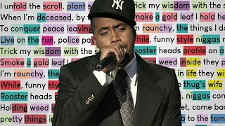 Nas on Verbal Intercourse | Rhymes Highlighted