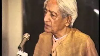 J. Krishnamurti - Rajghat 1985 - Public Discussion - Why do we divide the spiritual and the mundane?