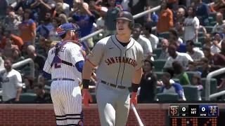 New York Mets vs San Francisco Giants - MLB Today 5/25 Full Game Highlights (MLB The Show 24 Sim)