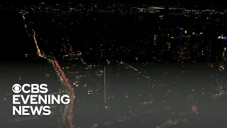 Blackout in New York City's Times Square