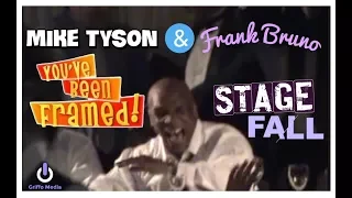 Mike Tyson & Frank Bruno - Stage Fall in Leeds Yorkshire