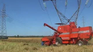 Bizon Super Z057 a napięcie 400kV nad głowami straszy