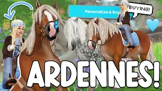 BUYING *ARDENNES* HORSES IN STAR STABLE!! 🐴