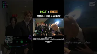 [NCT x RIIZE] 🎶지금 무슨 노래 듣고 계세요?