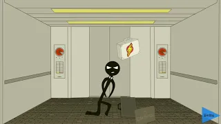 Stickman Escape Lift 2: Funny Escape Simulation