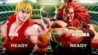 KEN vs AKUMA - Street Fighter V Champion Edition