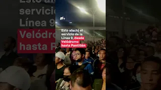 Caos en la Línea 9 del Metro de la Ciudad de México - N+