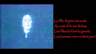 Edith Piaf - L'accordéoniste / Lyrics