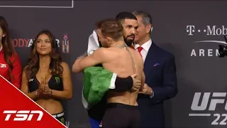 Conor McGregor brings out Drake at UFC 229 weigh-in