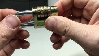 (129) Decoding a Vintage L & Co LTD Four Wheel Combination Lock