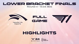 Full Highlights HLE vs T1 | Lower Bracket Finals | LCK Mùa Xuân 2024 [13.04.2024]