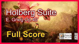 E. Grieg Holberg Suite Op.40 Full Score