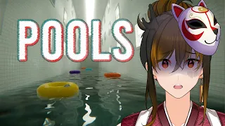 【POOLS】FULL PLAYTHROUGH! The Backrooms Horror Game You Should Bring a Towel to!