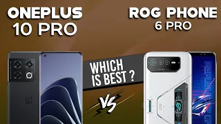 OnePlus 10 Pro VS Rog Phone 6 Pro - Full Comparison ⚡Which one is Best