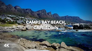 This is how CAMPS BAY BEACH in CAPE TOWN looks like in 2024