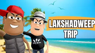 LAKSHADWEEP TRIP ( लक्षद्वीप ट्रिप ) | Kaddu Joke | Funny Video | Kala Kaddu Comedy Video