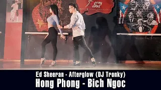 Ed Sheeran - Afterglow (DJ Tronky) @ Hong Phong & Bich Ngoc, Demo Bachata (Semi-Adv - SPRING SALSA)