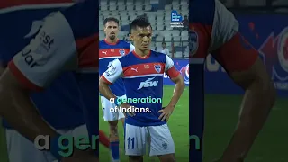 Legends are not born, they rise ft. Sunil Chhetri | Happy Retirement Legend  #Shorts #sunilchhetri