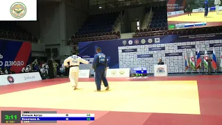 100+kg Хапцев А Казачков А 08 09 2019 Т3 Чемпионат России по дзюдо, НАЗРАНЬ