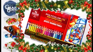 Awesome Free Colored Pencil Christmas Giveaway, 144 Set Of KohINoor Polycolor Colored Pencils.