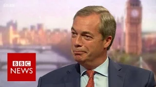 Nigel Farage: Voters 'beginning to put two fingers up' to PM - BBC News