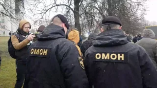 Задержания на Дне Воли в Минске