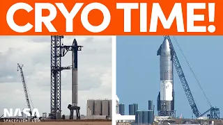 Full Stack and Ship 25 Cryogenic Testing | SpaceX Boca Chica