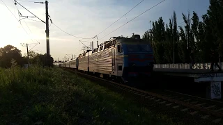 "Останній рейс" 🇺🇦Електровоз ЧС8-026 з поїздом EN 78 Ковель-Москва