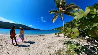 Virgin Islands Beach Walk - Magens Bay Beach - December 6, 2022 - St. Thomas, USVI