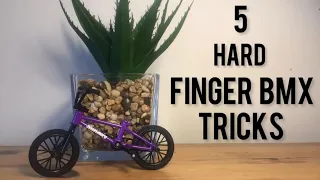 5 Hard Finger BMX Tricks-Professionals