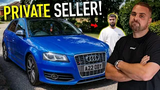 HE WANTED TOO MUCH MONEY FOR HIS RARE SPRINT BLUE AUDI S3!