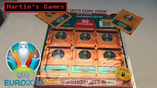 8 Packs of Stickers #4 -  Panini UEFA EURO 2020 Tournament Sticker Collection Album