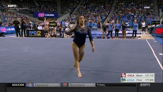 Felicia Hano (UCLA) 2018 Floor vs Oklahoma 10.0