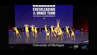 University of Michigan Dance Team 2022 - Jazz - FINALS