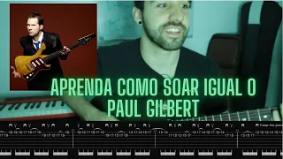 O jeito que o Paul Gilbert toca escalas!