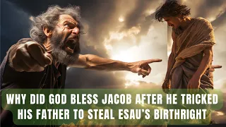 Why God Blessed Jacob After He Deceived Isaac to Steal Esau's Birthright |Bible Mystery Resolved