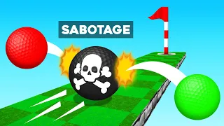 We Hired Someone To SABOTAGE Us In Golf It!