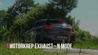 MotorKrep Full Exhaust Soundcheck | Hyundai i30N