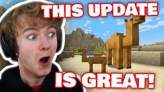 Tommy Reacts To Minecraft 1.20 UPDATE!