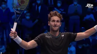 A first ATP Finals win for Ruud! The best of Day 4 of the 2021 Nitto ATP Finals