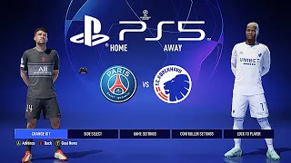 FIFA 22 PS5 PSG - FC KØBENHAVN | MOD Ultimate Difficulty Career Mode UCL Final HDR Next Gen