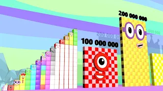 Looking for Numberblocks Puzzle Step Squad 1 to 14 MILLION to 400,000,000 MILLION BIGGEST!