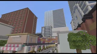 Full Minecraft city tour