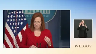 04/12/21: Press Briefing by Press Secretary Jen Psaki