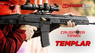 Exclusive Look at Crusader Arms THE TEMPLAR (Non Restricted 5.56 Rifle) - Triggrcon 2022