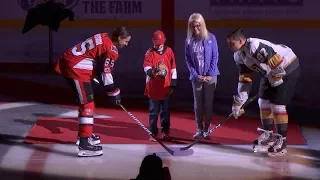 Nov 4: Hockey Fights Cancer Ceremonial Puck Drop